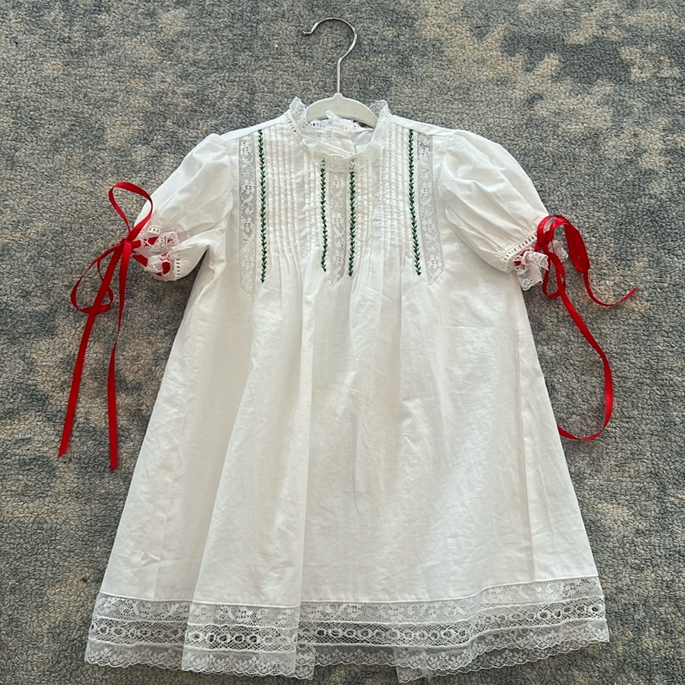 Cecil and Lou x Cameran Eubanks Wimberly Heirloom Christmas dress 2T
